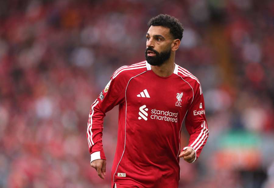 Mohamed Salah (Liverpool) lors du match de Premier League contre Arsenal, le 31 août 2025 à Anfield. Mohamed Salah (Liverpool) lors du match de Premier League contre Arsenal, le 31 août 2025 à Anfield.