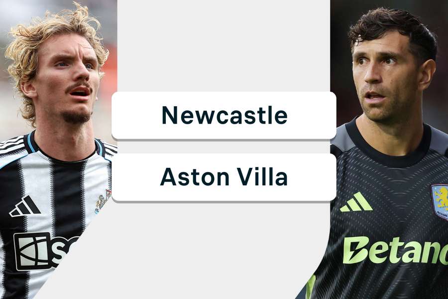 Newcastle gegen Aston Villa