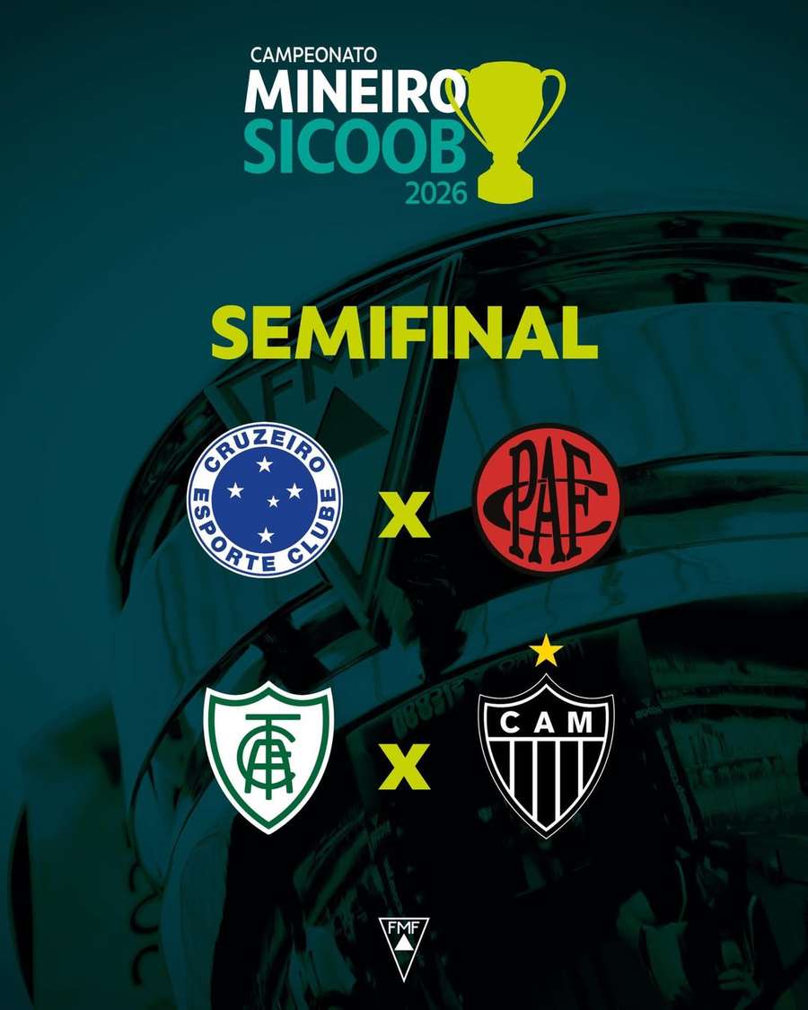 As semis do Mineiro estão definidas
