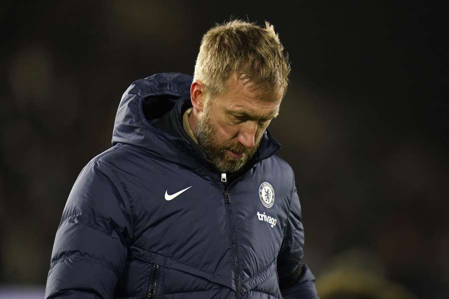 Graham Potter nepriaznivé výsledky Chelsea neustál.