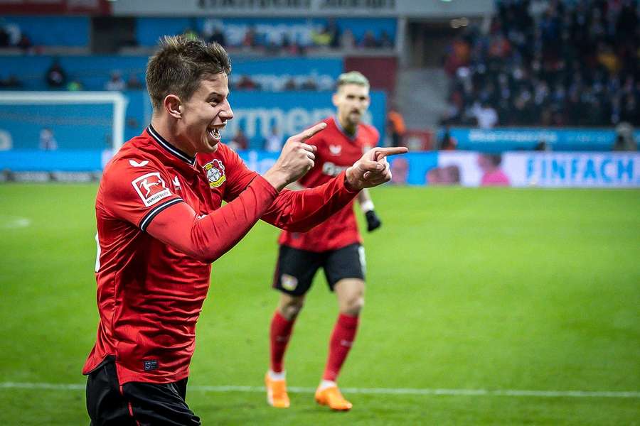 Adam Hložek a exprimé sa joie après son but marqué face à Bochum cette semaine.