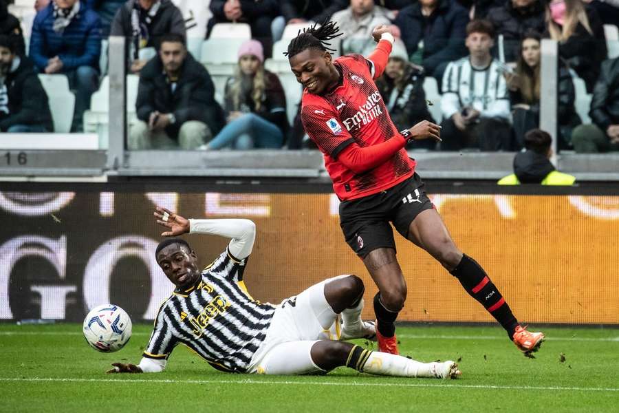 Leao to najczęściej dryblujący zawodnik w Serie A