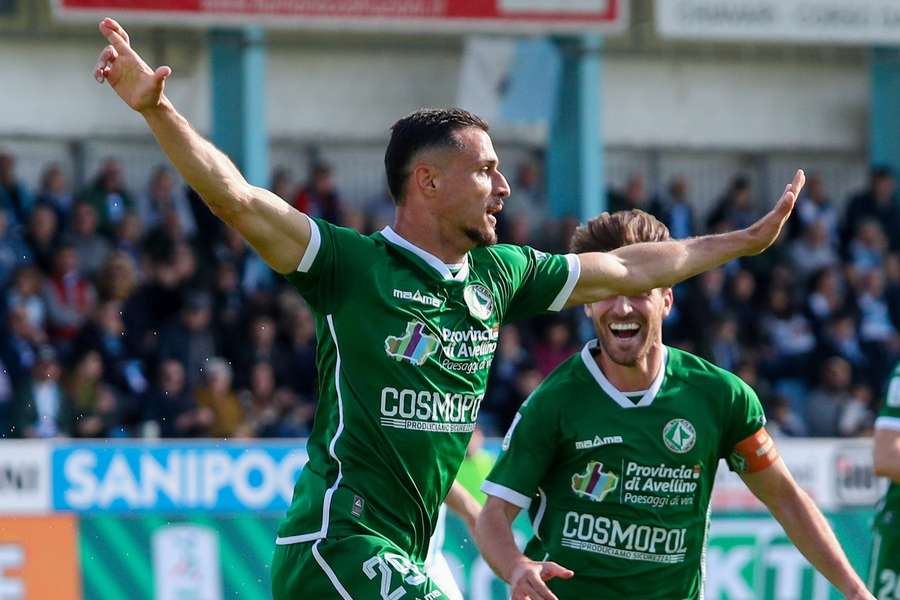 Cancellotti esulta Cancellotti esulta