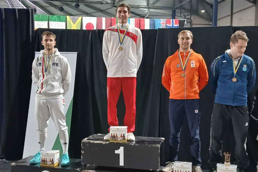 Miguel Frazão subiu ao lugar mais alto do pódio