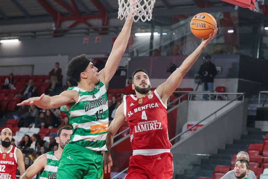 Benfica jogo V. Guimarães Basquetebol - SL Benfica