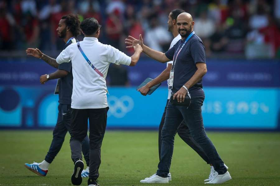 Walid Regragui, o atual selecionador de futebol de Marrocos