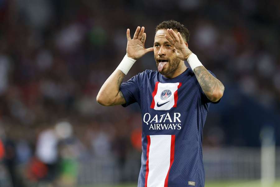 Neymar was in fine form during PSG's comfortable win