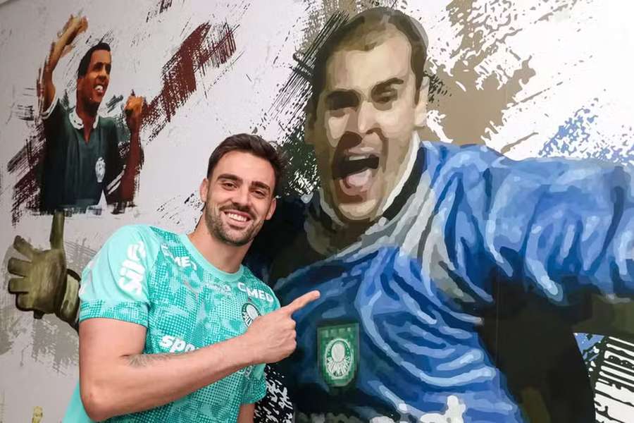 Bruno Bertinato assinou pelo Palmeiras