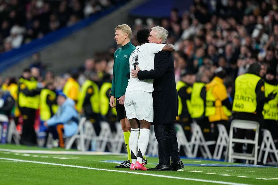 Ancelotti și Vini Jr