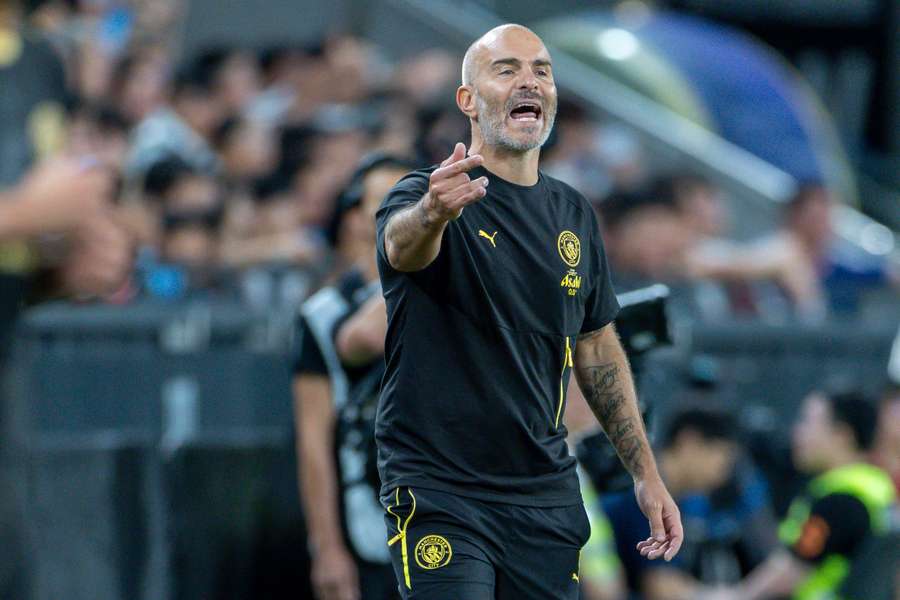 Maresca durante amistoso disputado em Hong Kong