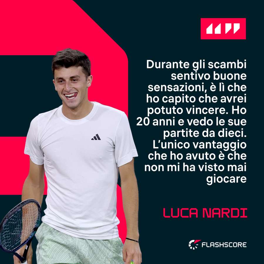 Le parole di Luca Nardi