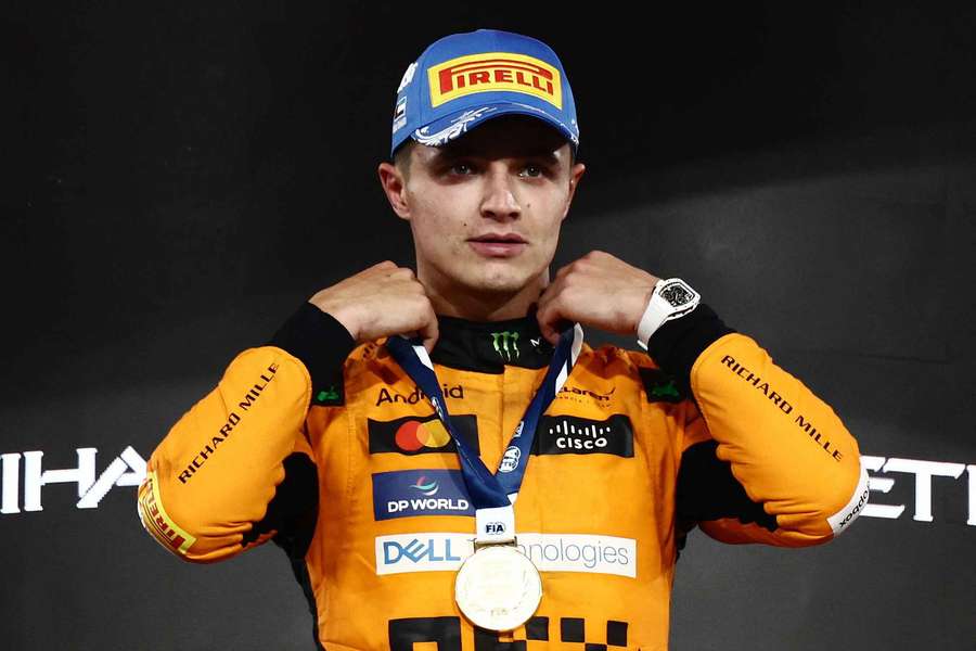 Lando Norris won four races last season