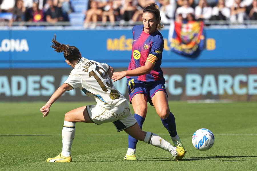 Alexia Putellas em destaque na goleada do Barcelona Alexia Putellas em destaque na goleada do Barcelona
