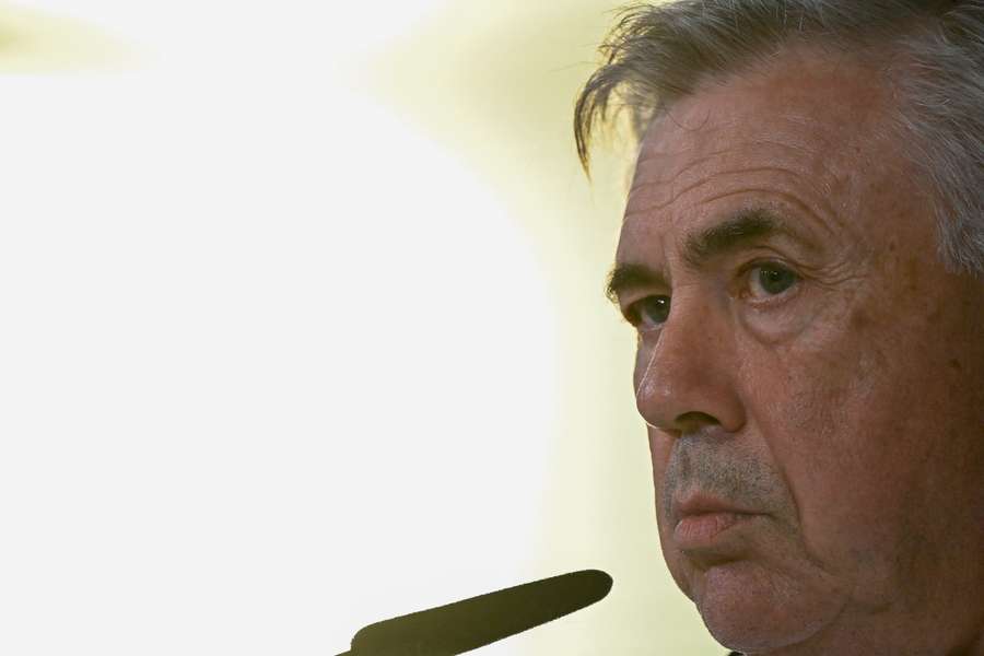 Ancelotti no quedó nada satisfecho ni con los suyos ni con él mismo tras caer en Vallecas.