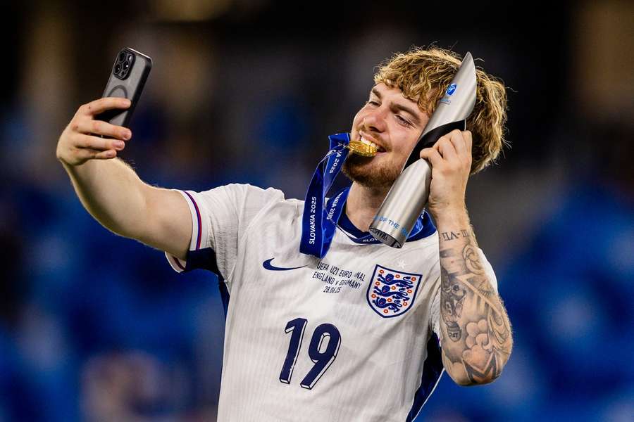 Elliott was named player of the euro U21 of 2025