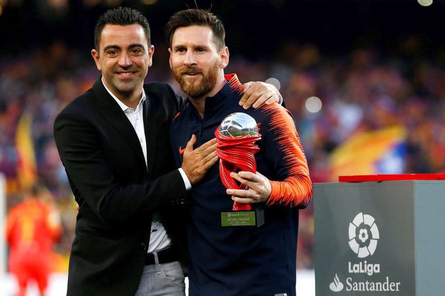 Xavi destacou o desejo de poder contar novamente com o talento de Messi