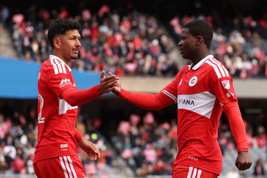 Mbekezeli Mbokazi (right) has been a regular for Chicago Fire this season
