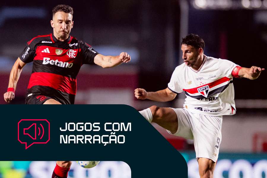 Flamengo e São Paulo se enfrentam no domingo (26) Flamengo e São Paulo se enfrentam no domingo (26)