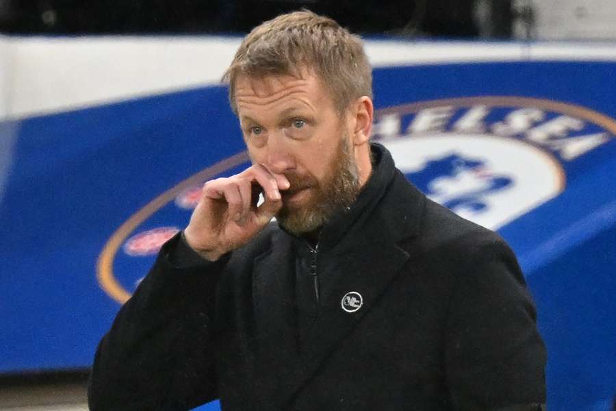 Graham Potter har fået en svær start på tilværelsen som cheftræner i Chelsea. Graham Potter har fået en svær start på tilværelsen som cheftræner i Chelsea.