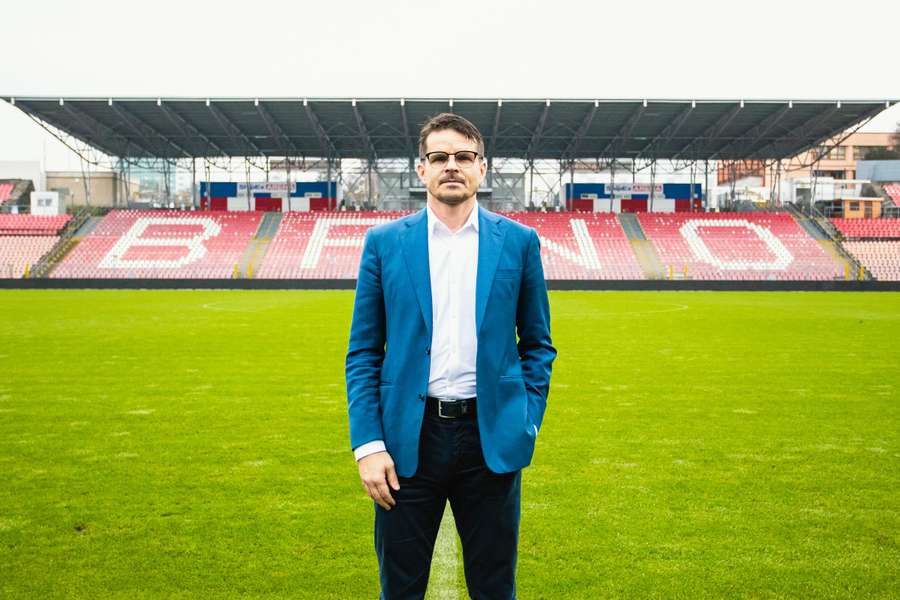 Nový výkonný ředitel Zbrojovky Jiří Sabou.