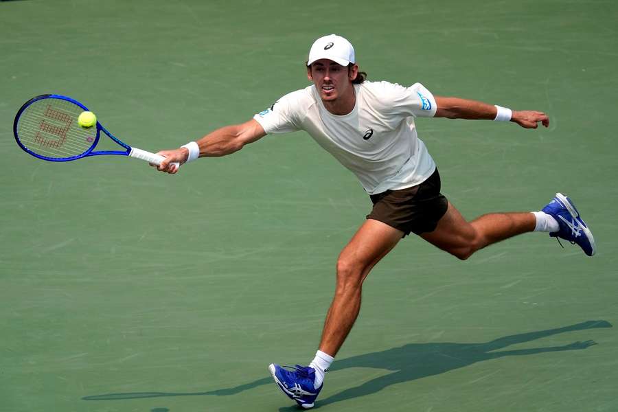 Laufwunder Alex De Minaur in Aktion
