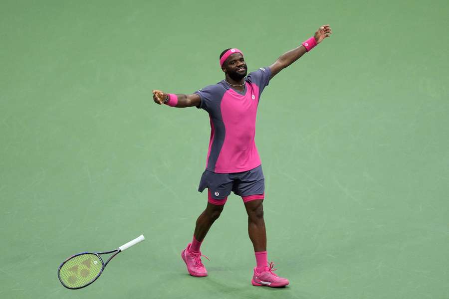 Tiafoe à l'US Open.