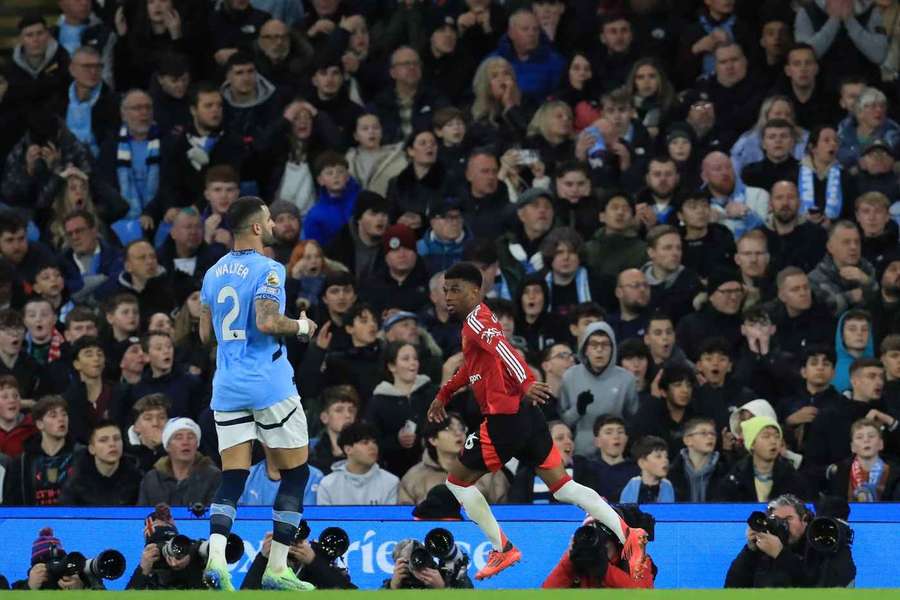 Amad Diallo marcou o golo da vitóra do Manchester United