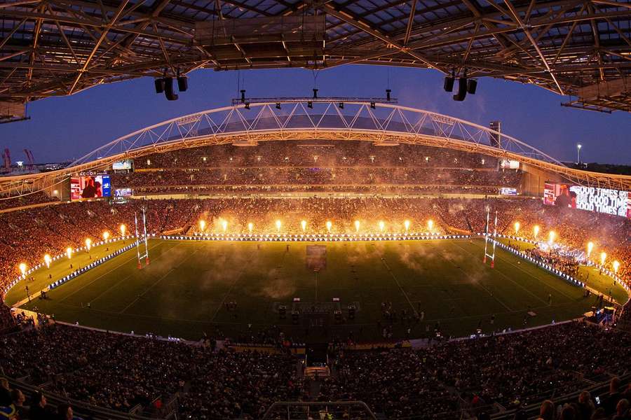 L'Accor Stadium de Sydney accueille les matchs d'ouverture et de clôture de la Coupe du monde. L'Accor Stadium de Sydney accueille les matchs d'ouverture et de clôture de la Coupe du monde.