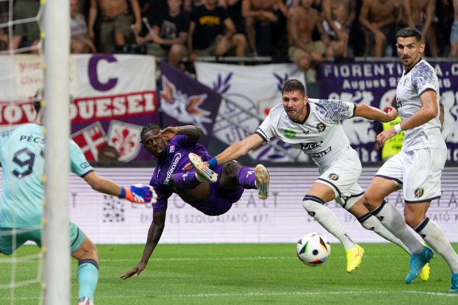 Moise Kean in azione