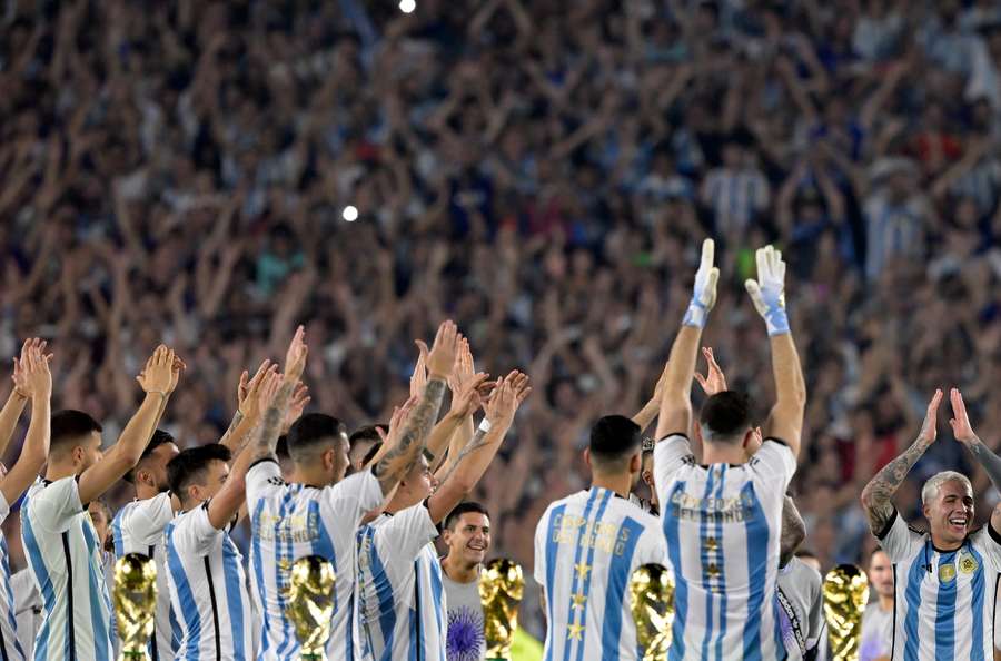 Noche grande para Argentina