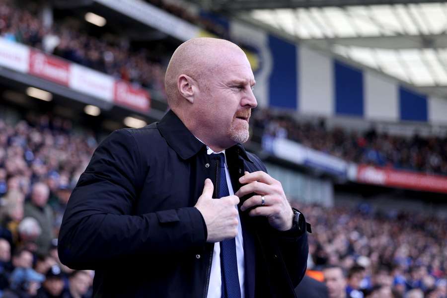 Sean Dyche, treinador do Everton