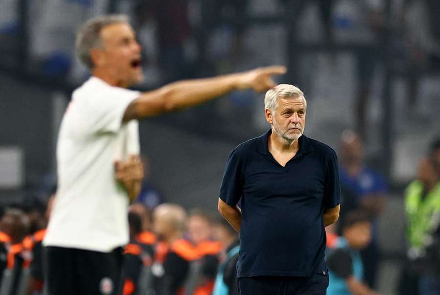 Bruno Genesio lors du Classique, avant la trêve. Bruno Genesio lors du Classique, avant la trêve.
