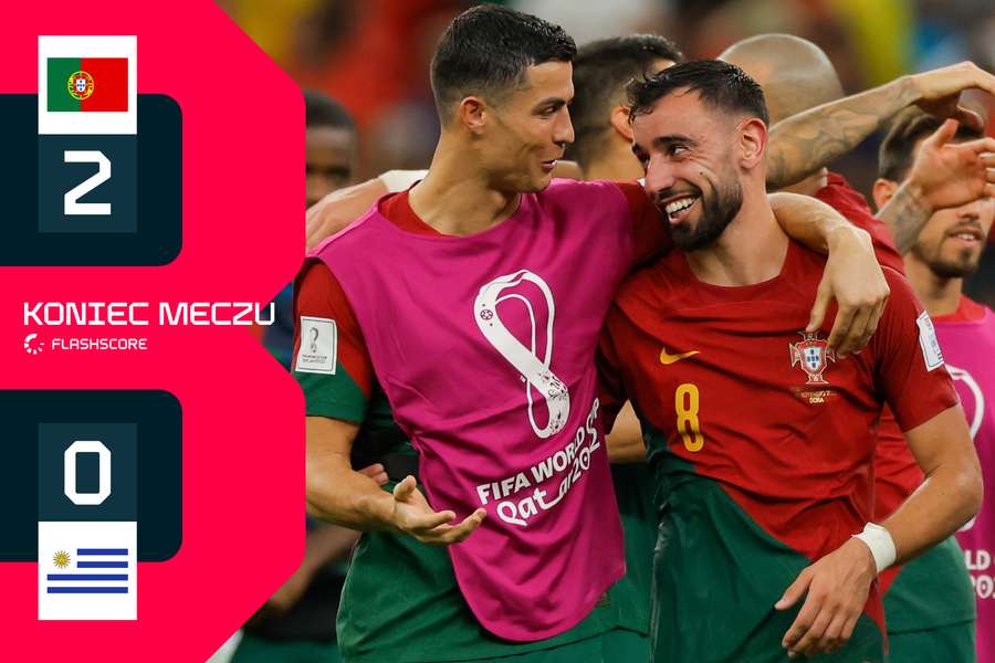 MŚ 2022: Portugalia - Urugwaj. Fernandes daje awans