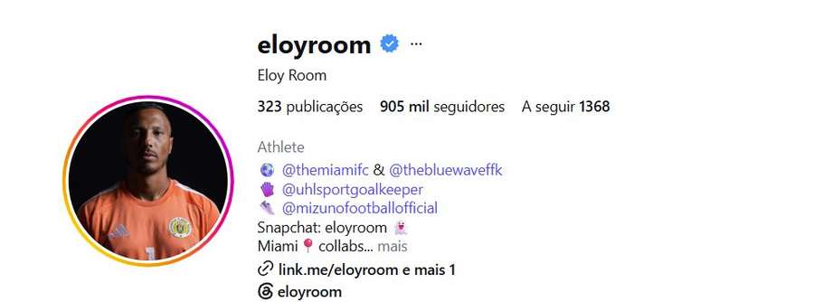 O instagram de Eloy Room O instagram de Eloy Room