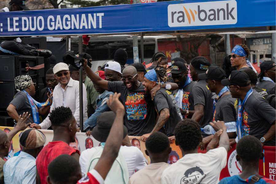 DR Congo players given warm welcome DR Congo players given warm welcome