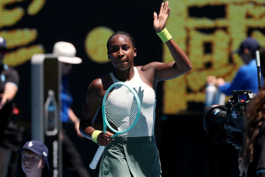 Coco Gauff, tenista estadounidense