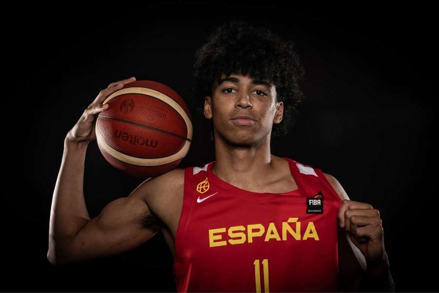 Izan Almansa a grande esperança do basquetebol espanhol