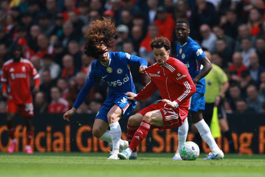 Liverpool s Chelsea si rozdělily body. 