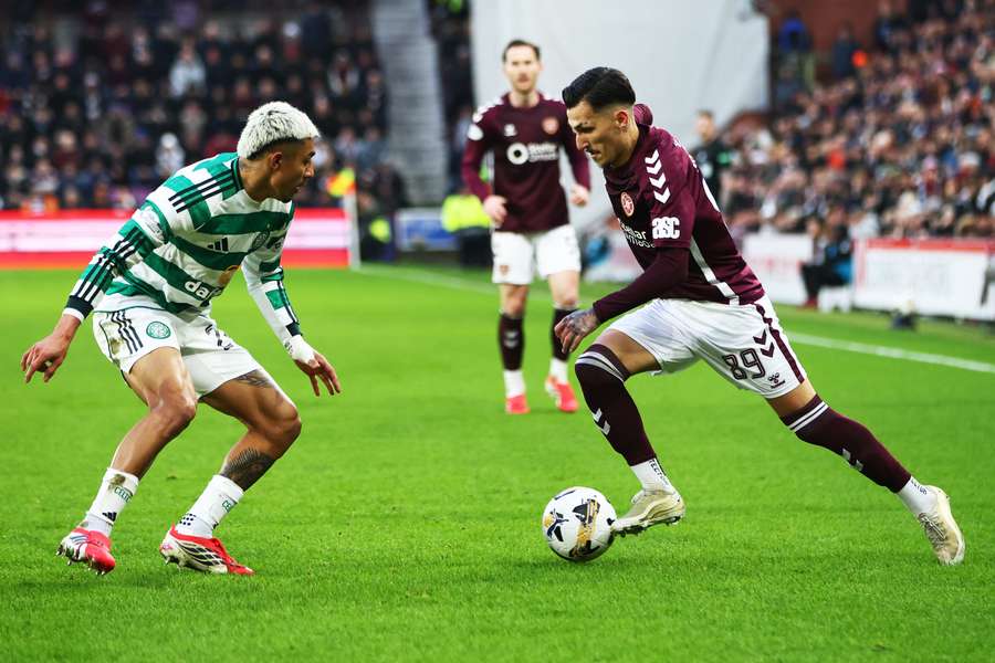 Hearts face au Celtic en janvier.
