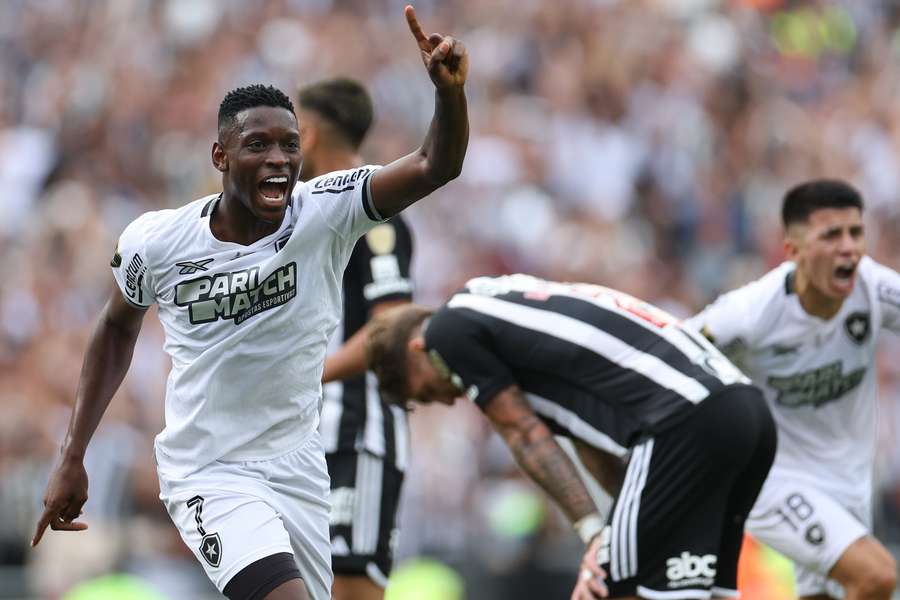 Luiz Henrique abriu o placar em Atlético-MG 1x3 Botafogo Luiz Henrique abriu o placar em Atlético-MG 1x3 Botafogo