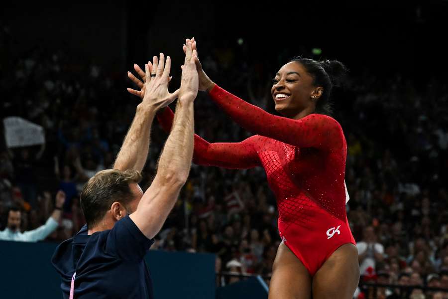 Simone Biles ce samedi.