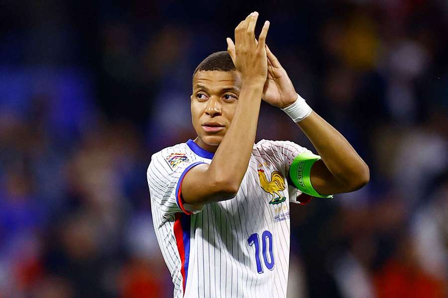 Mbappe didn't start for France against Belgium