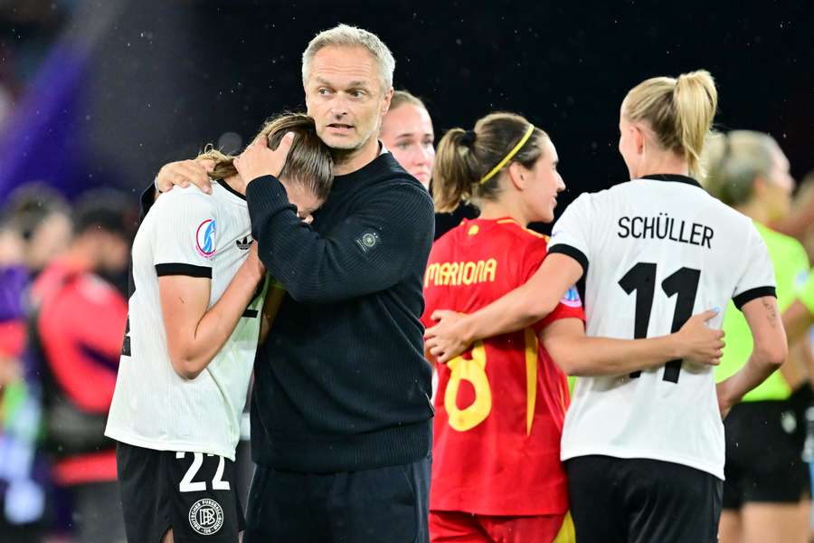 Tras la eliminación de Alemania, Christian Wück quiere "dar las gracias" a sus jugadores