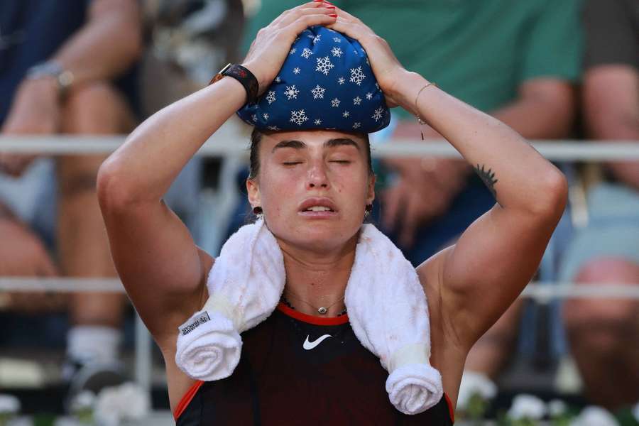 Aryna Sabalenka is looking to reach the ast 16 Aryna Sabalenka is looking to reach the ast 16