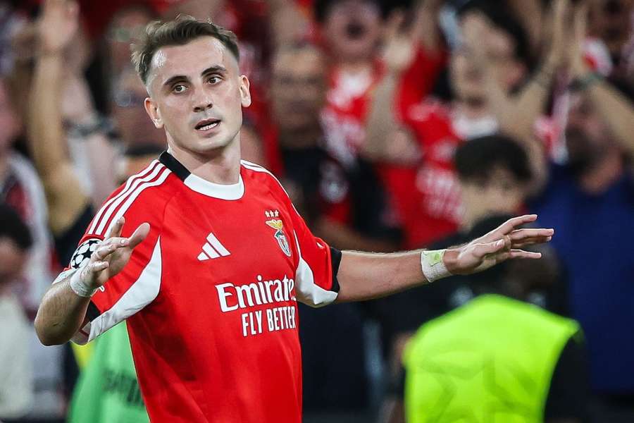 Akturkoglu garantiu a vaga do Benfica na Champions
