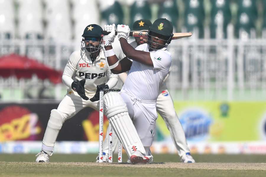 Kagiso Rabada recorded the fifth-highest score (71) by a number 11 in Test history.