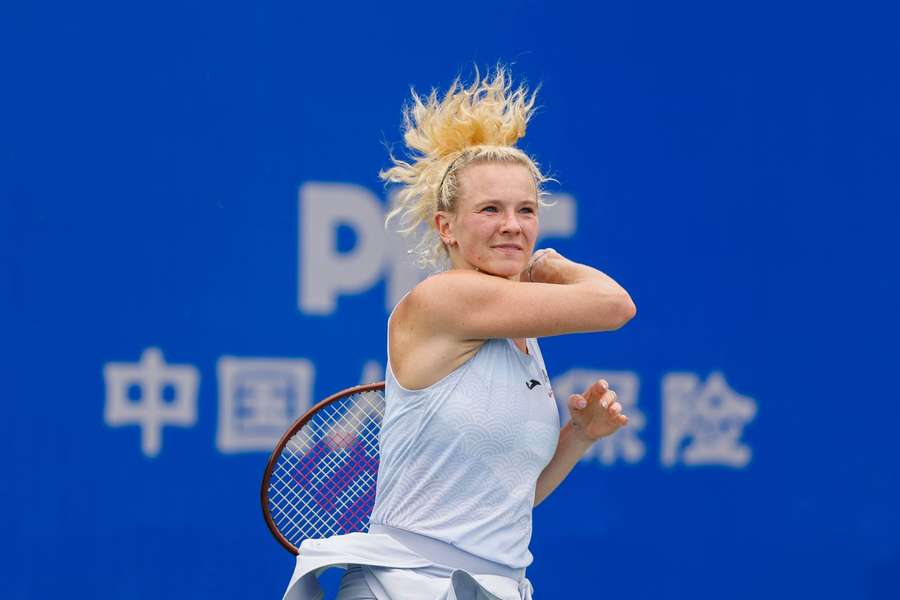 Kateřina Siniaková ve Wuhanu vyřadila Dianu Šnajderovou.