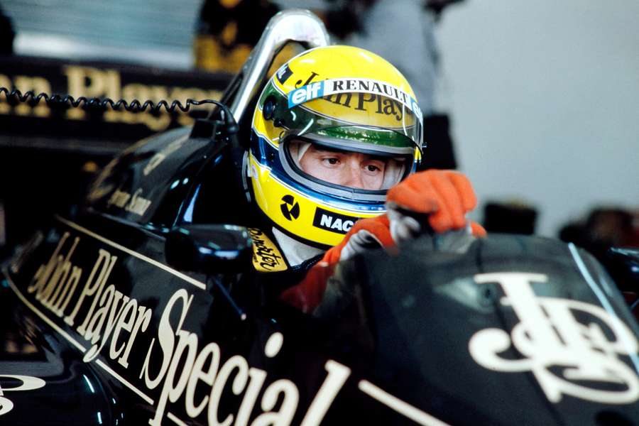 Senna já chamou a atenção do mundo na Toleman e na Lotus