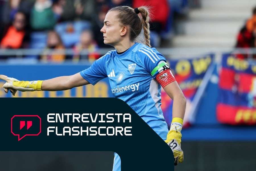 Esther Sullastres, portera del Sevilla Femenino
