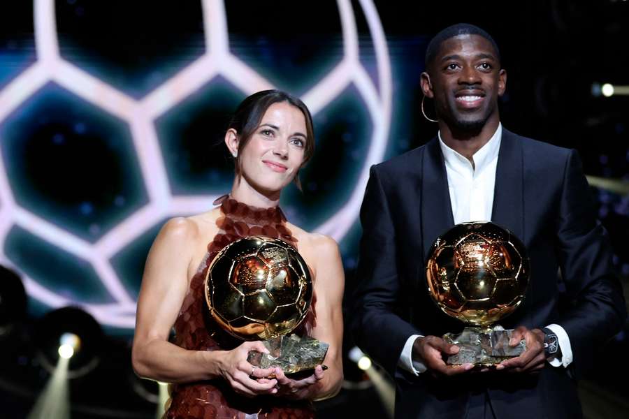 Aitana Bonmatí et Ousmane Dembélé